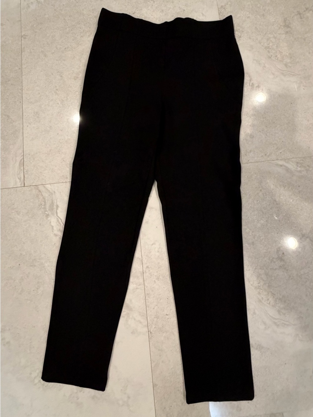 Women's Black Tailored Stretch Trousers
